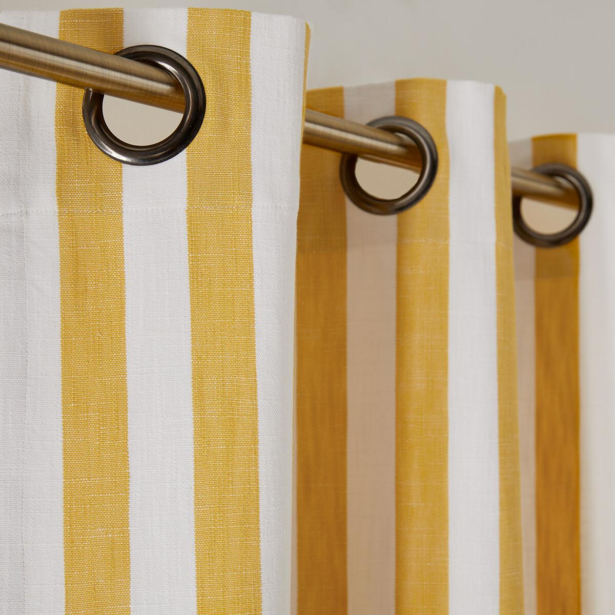 Ramla Cotton Curtain with Eyelets – image 6