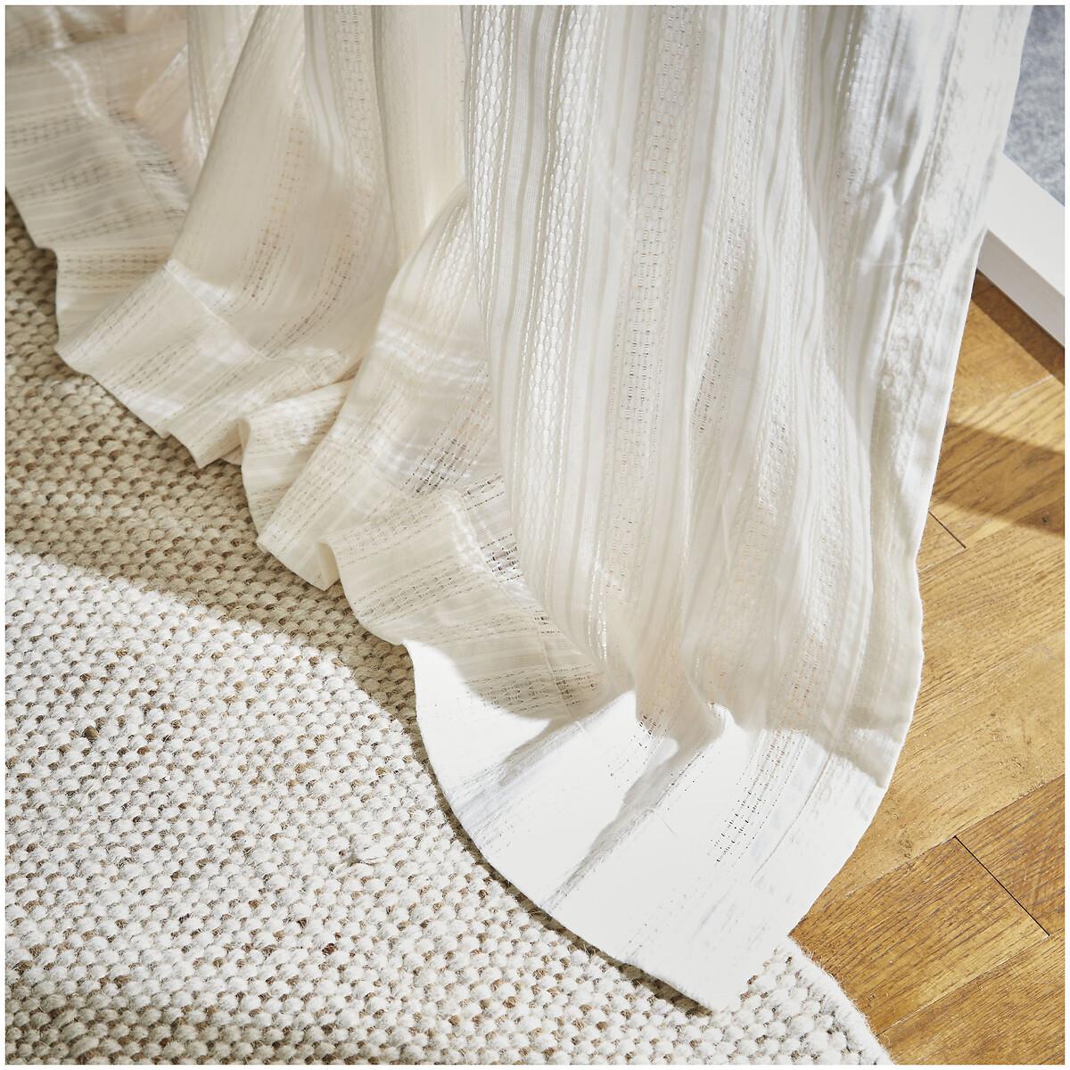Broderie Cotton Anglaise Voile Curtain Panel – image 4