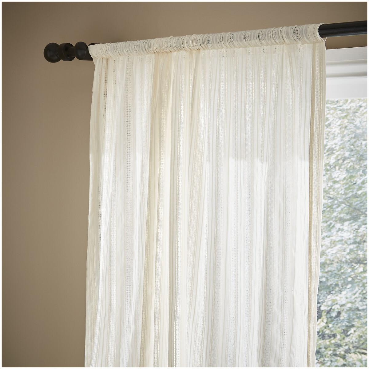 Broderie Cotton Anglaise Voile Curtain Panel – image 5