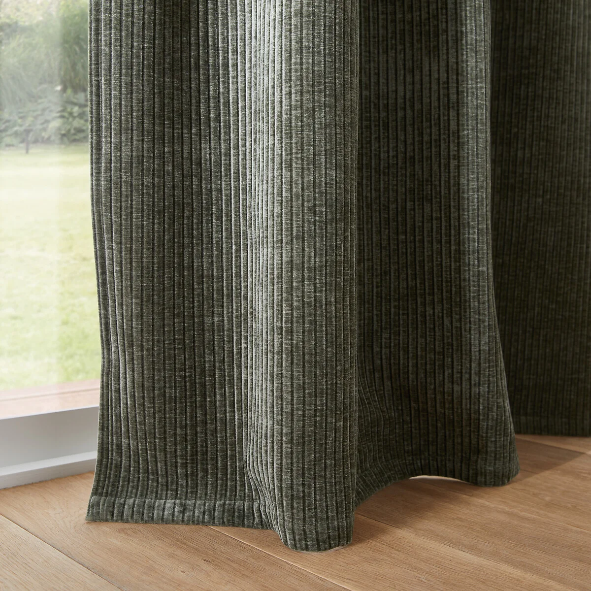 Carly Corduroy Curtain with Concealed Tab Top – image 3