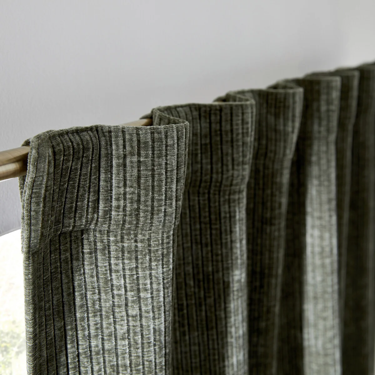 Carly Corduroy Curtain with Concealed Tab Top – image 4