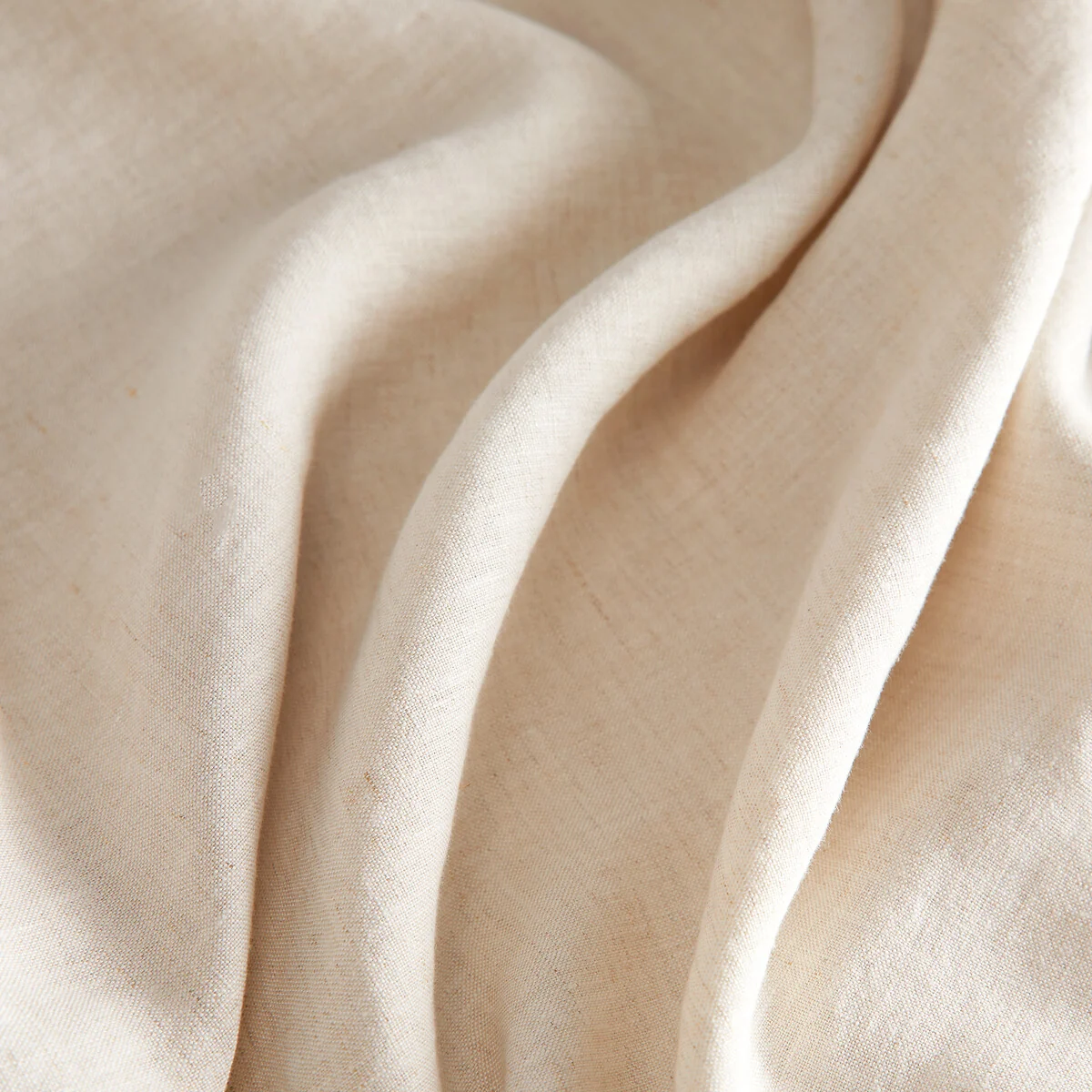 Private Pre-Washed Single Linen Curtain with Eyelets – image 4
