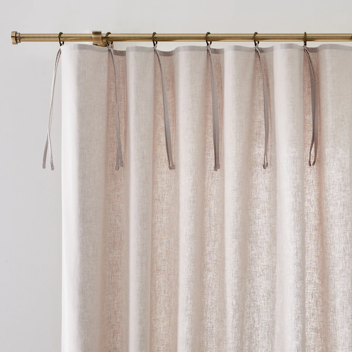 Lincot Linen & Cotton Knot & Eyelet Finish Curtain – image 2