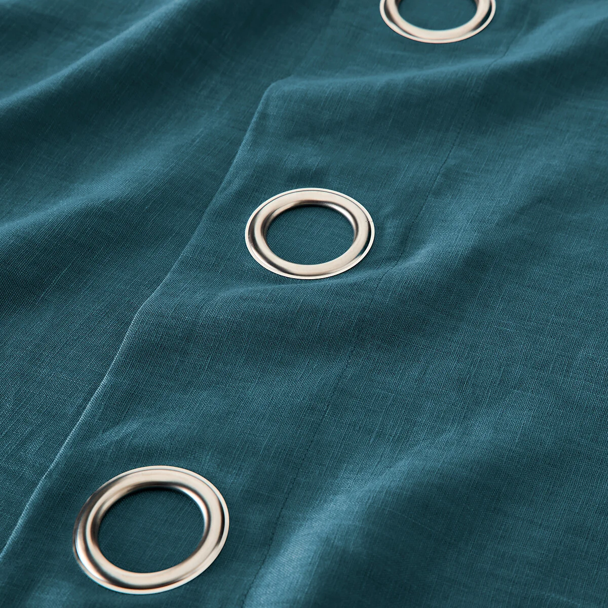 Private Pre-Washed Single Linen Curtain with Eyelets – image 6