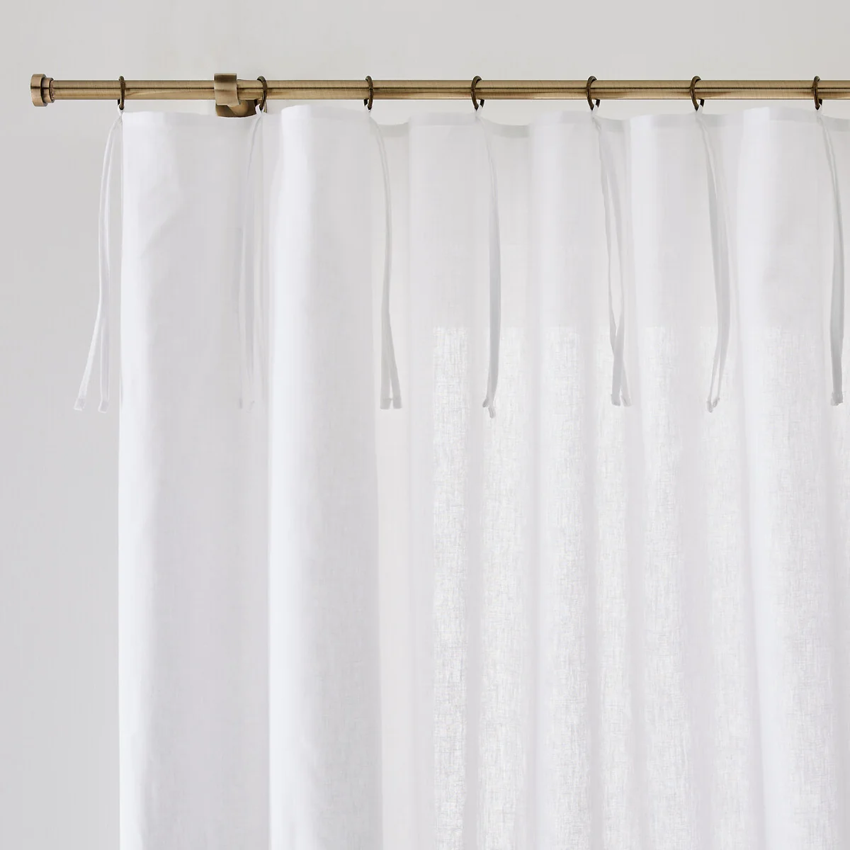 Lincot Knot & Eyelet Finish Curtain – image 1