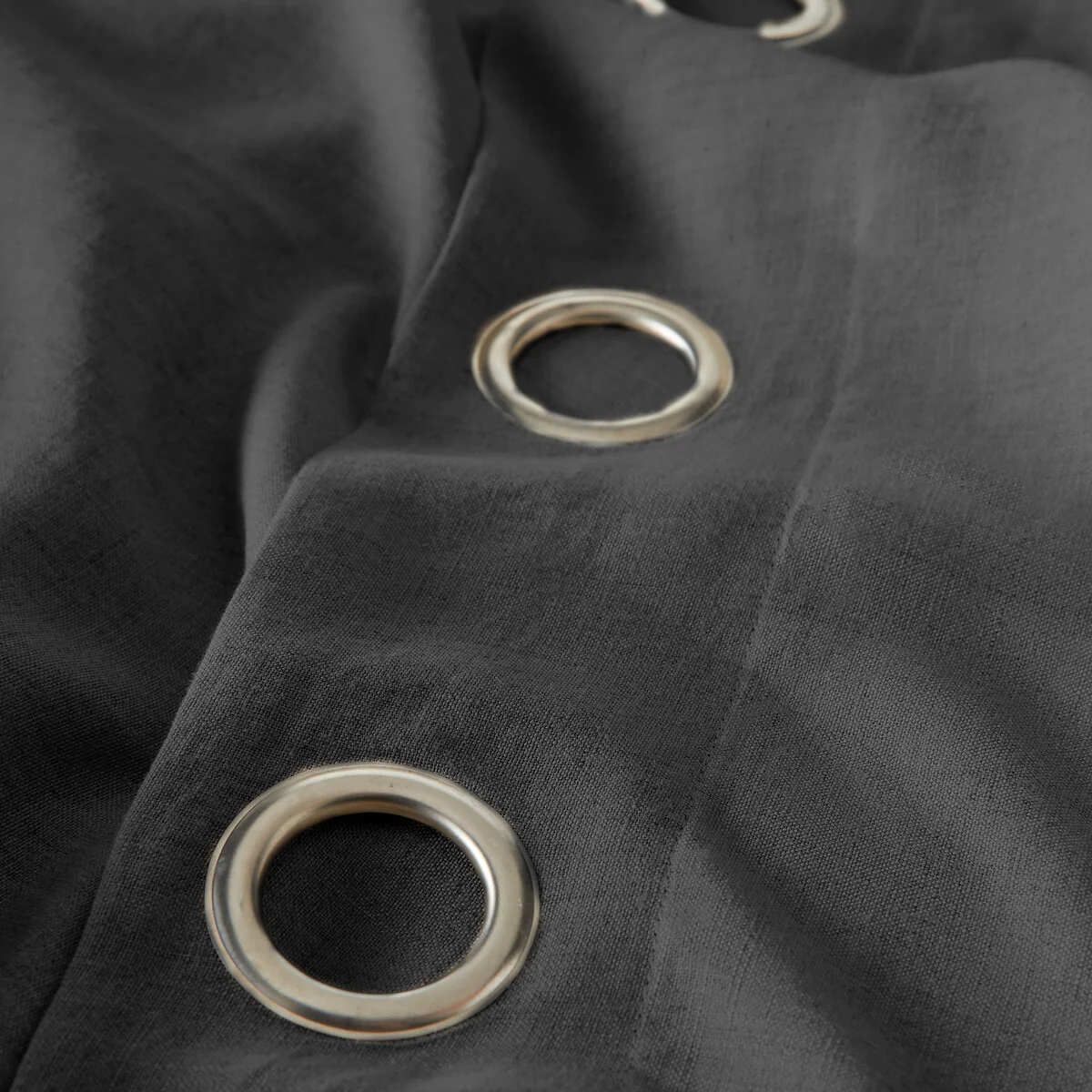 Private Lined Pre-Washed Linen Curtain with Eyelets – image 5