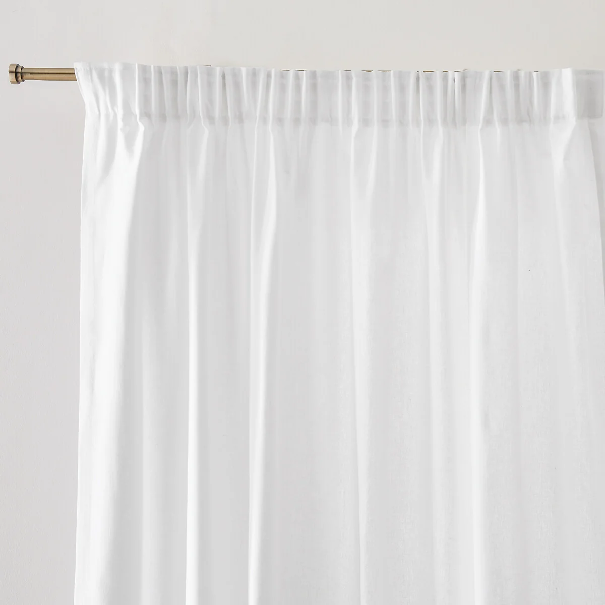 Scenario Cotton Curtain with Gathered Header – image 2