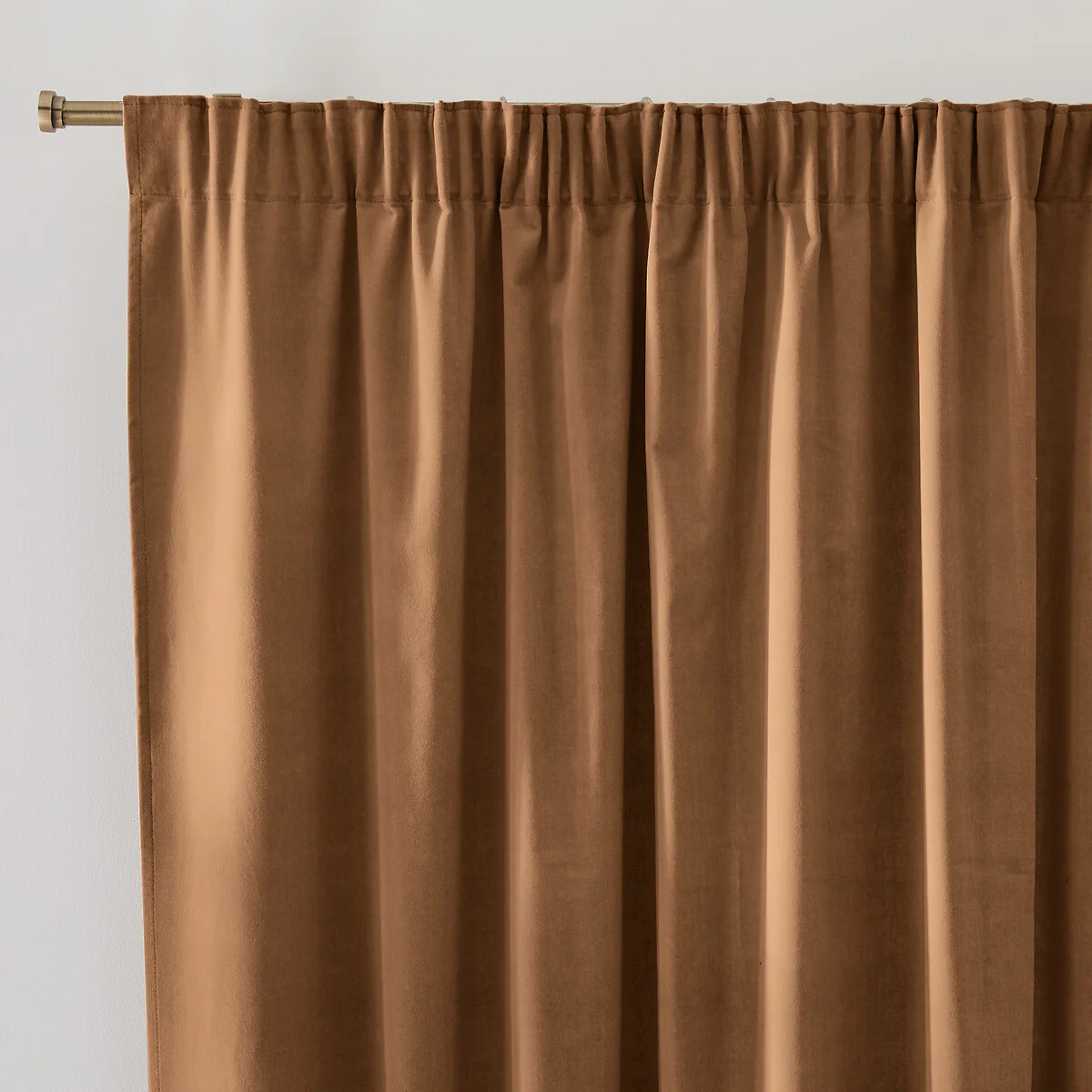 Velvet Gathered Braid Velvet Curtain – image 2