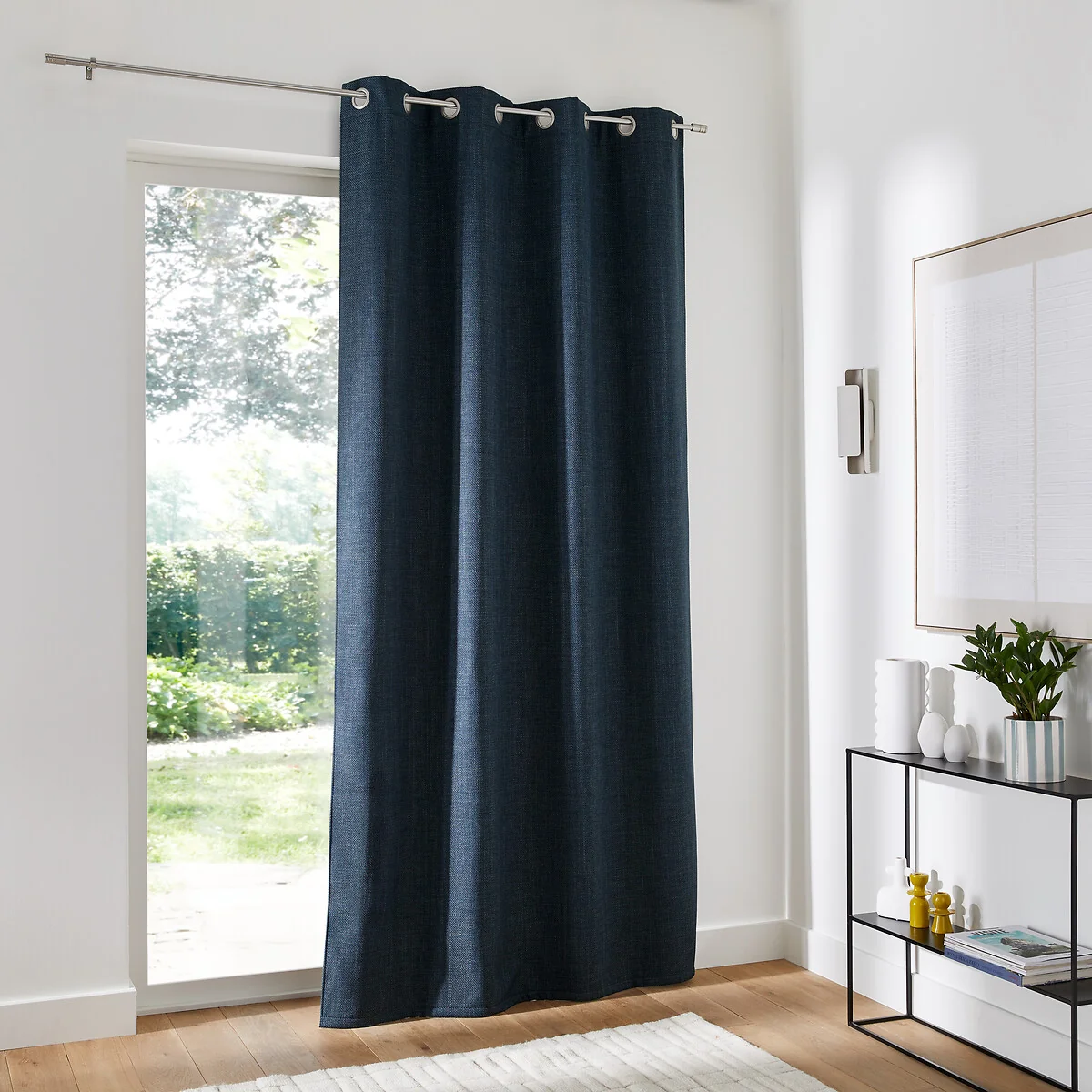 Montego Thermal Fleece Curtain with Woven Effect – image 2