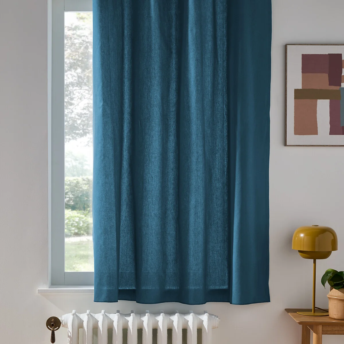 Scenario Pure Cotton Radiator Curtain with Eyelets – image 2