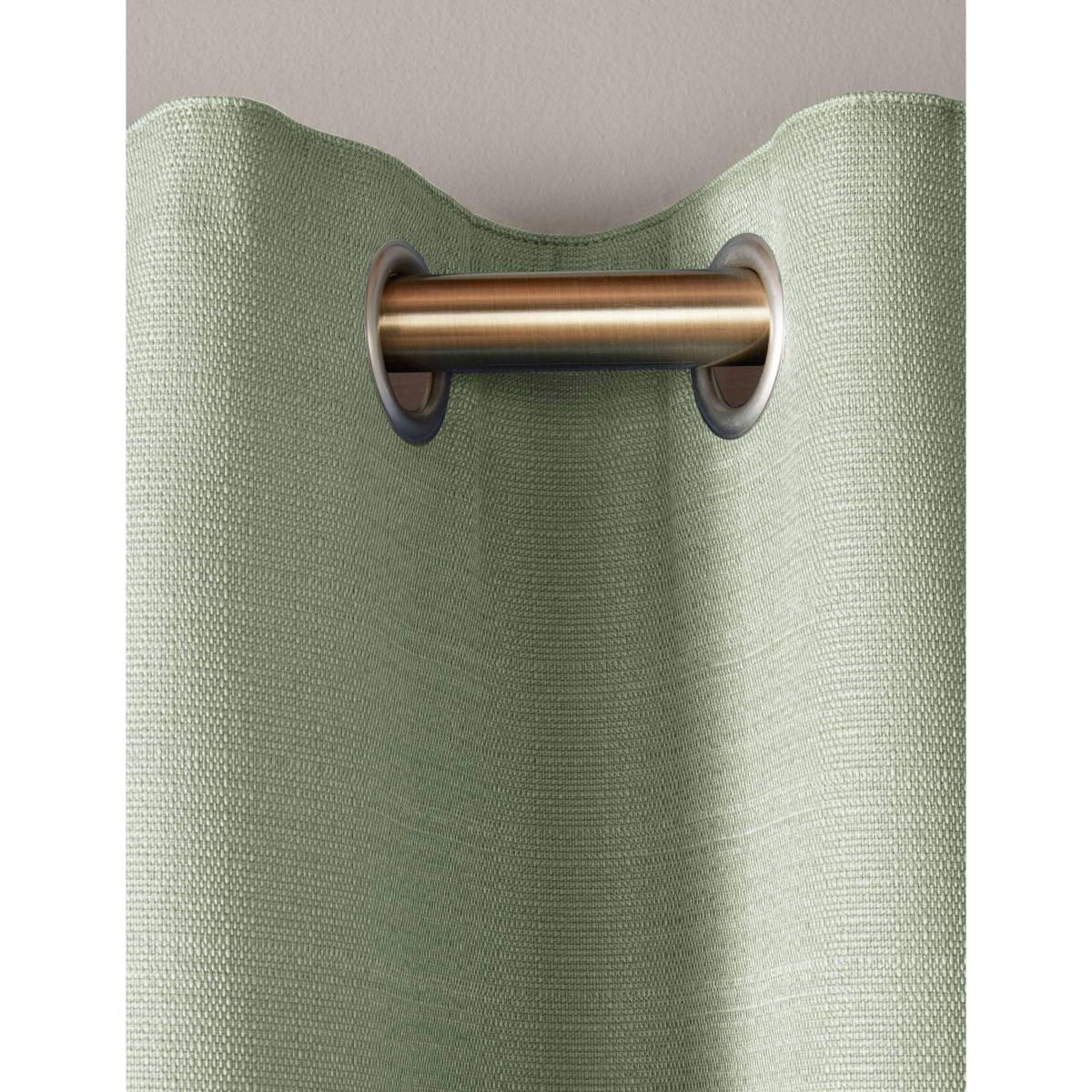 Laura Ashley Stephanie Eyelet Blackout Curtains Natural – image 4