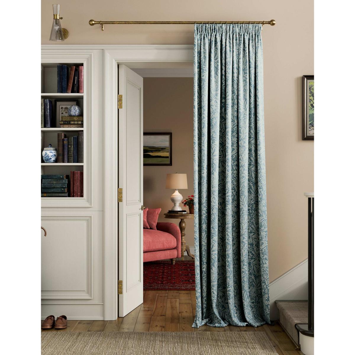 Joules Twilight Ditsy Curtains Duck Egg – image 2