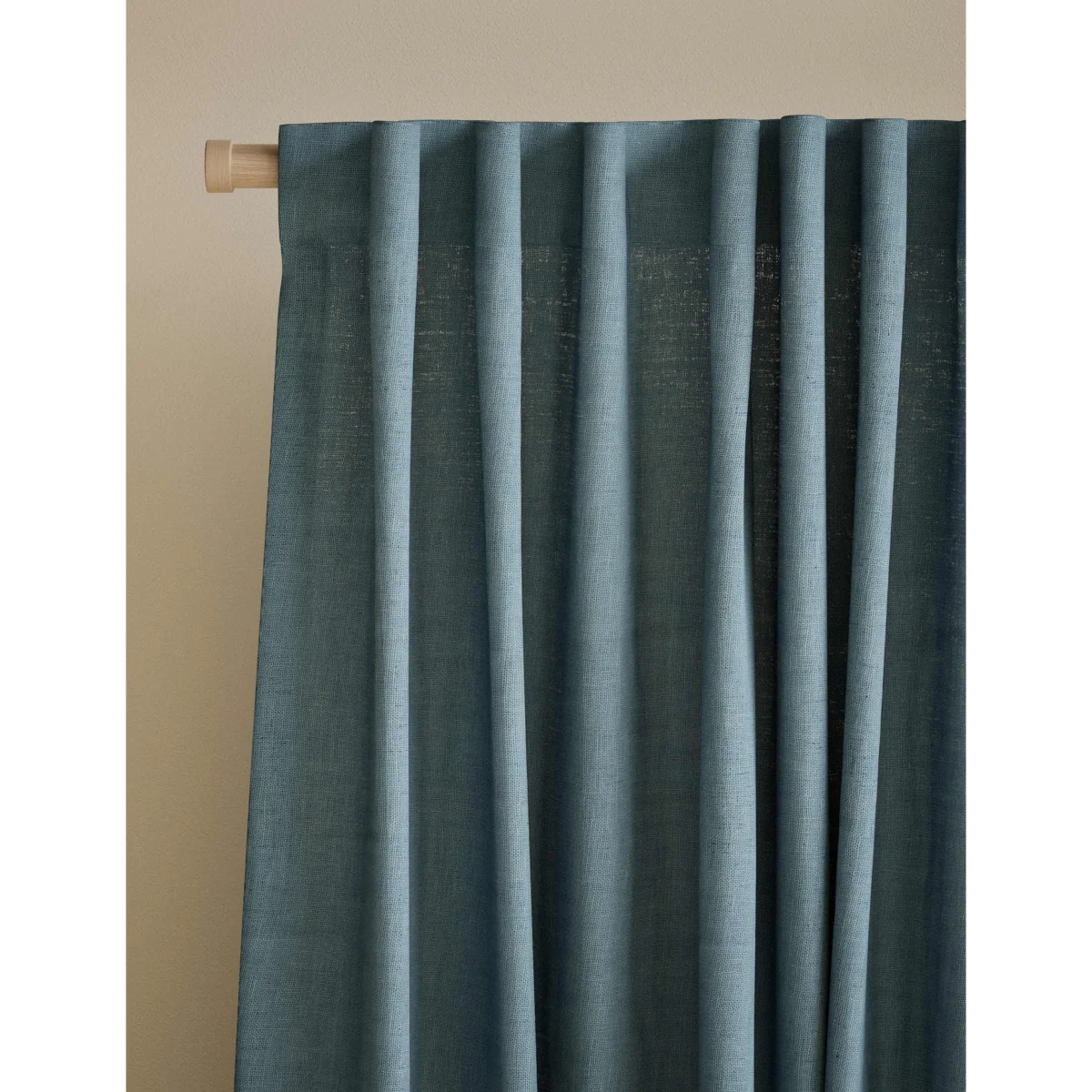 M&S Cotton Linen Blend Sheer Curtains Neutral – image 4