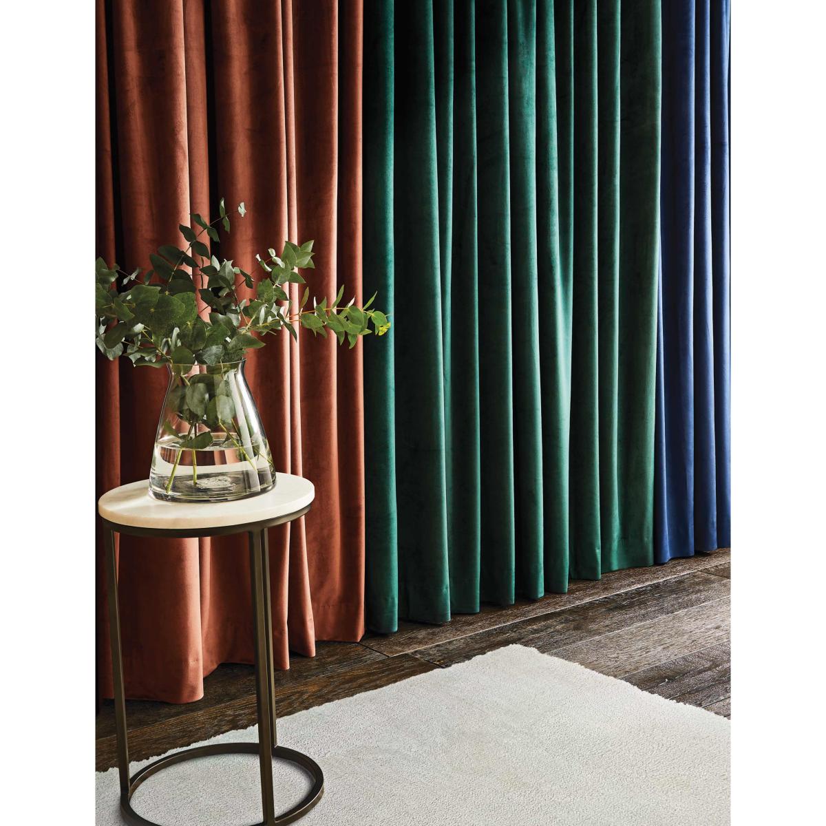 M&S Velvet Eyelet Curtains Bronze – image 6