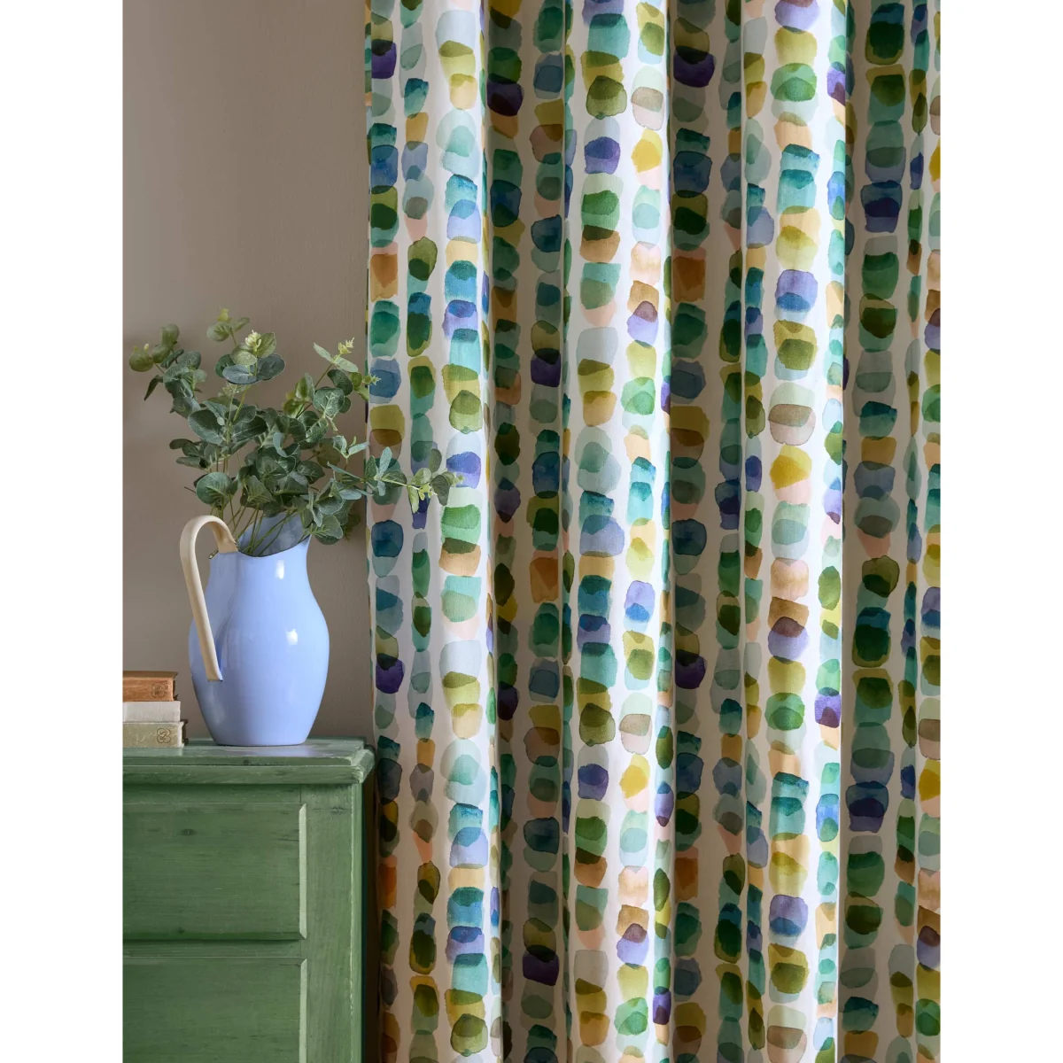 Bluebellgrey Tobermory Cotton Rich Eyelet Curtains Multi – image 3