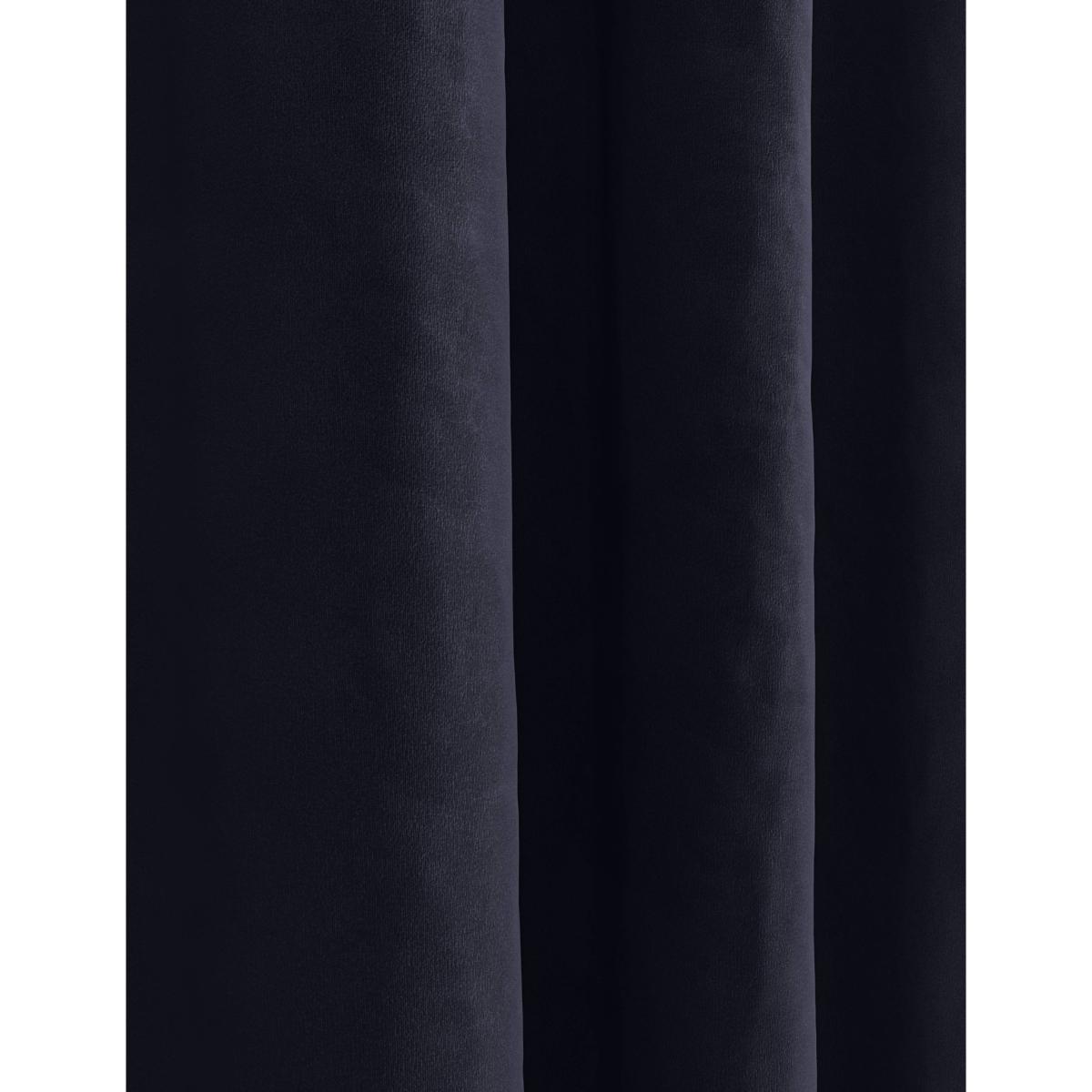 M&S Velvet Pencil Pleat Curtains Neutral – image 3