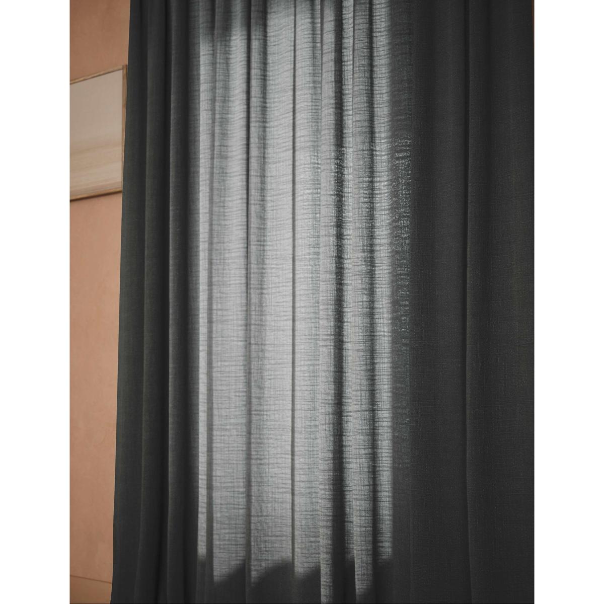 M&S Sheer Slot Top Curtains Ecru – image 4