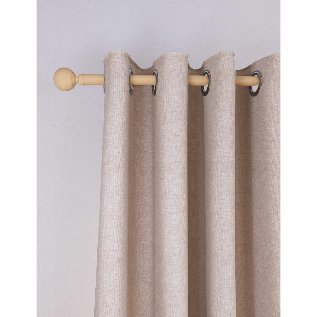 M&S Brushed Eyelet Blackout Thermal Curtains Olive – image 5