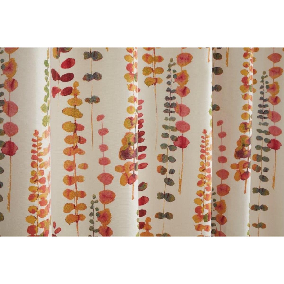 Sundour Santa Maria Rumba Curtains - 66x72, Floral - White/Yellow/Red – image 3