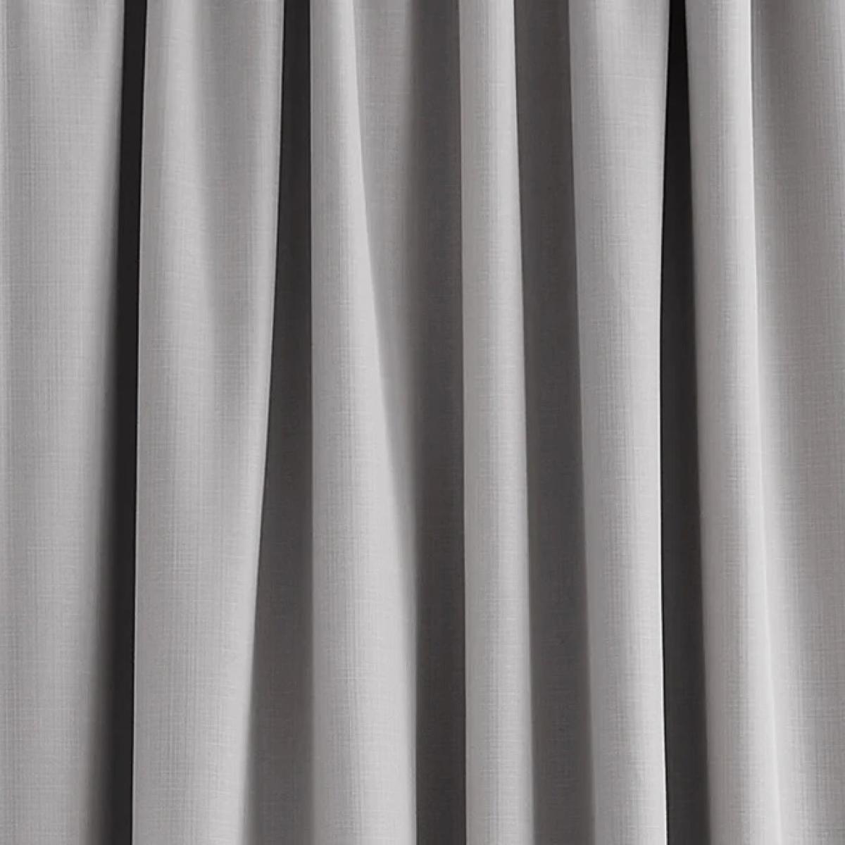 Laura Ashley Stephanie Blackout Pleated Curtains - Steel - 66x54 168x137 – image 2