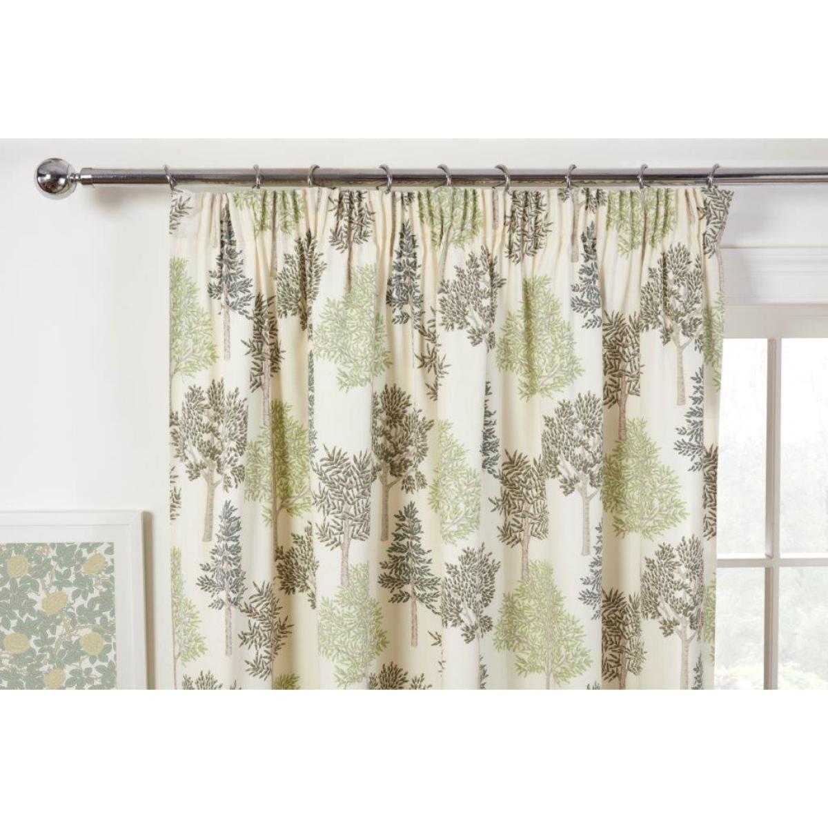 Sundour Coppice Green Curtains - 46x72 – image 4