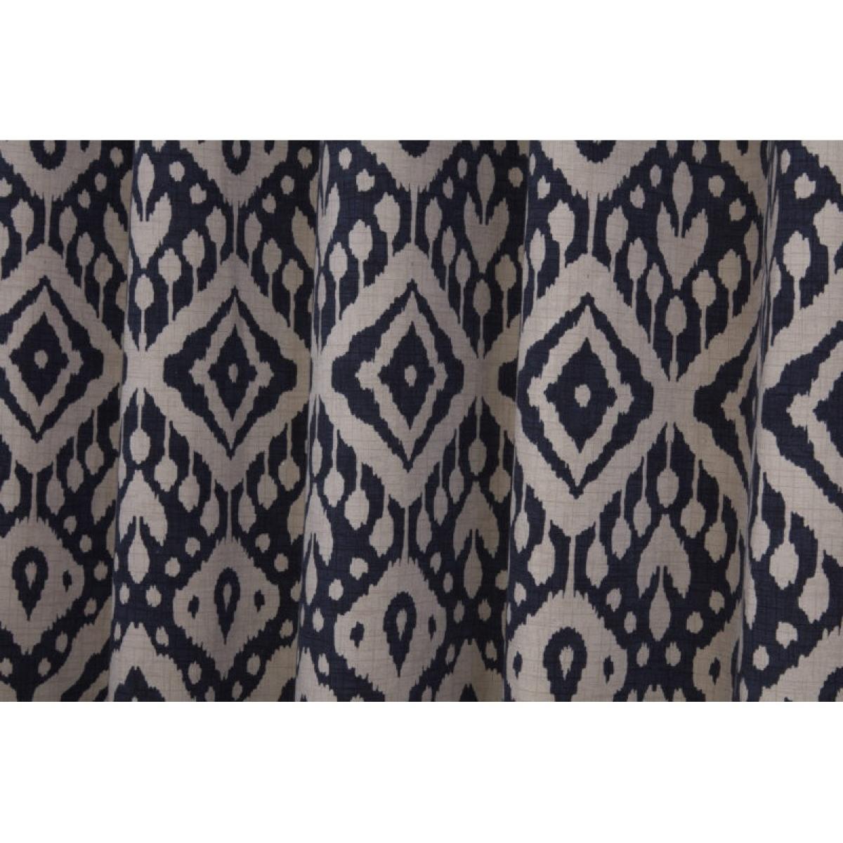 Sundour Marrakech Lined Eyelet Curtains - Navy - 66 x 90 – image 7