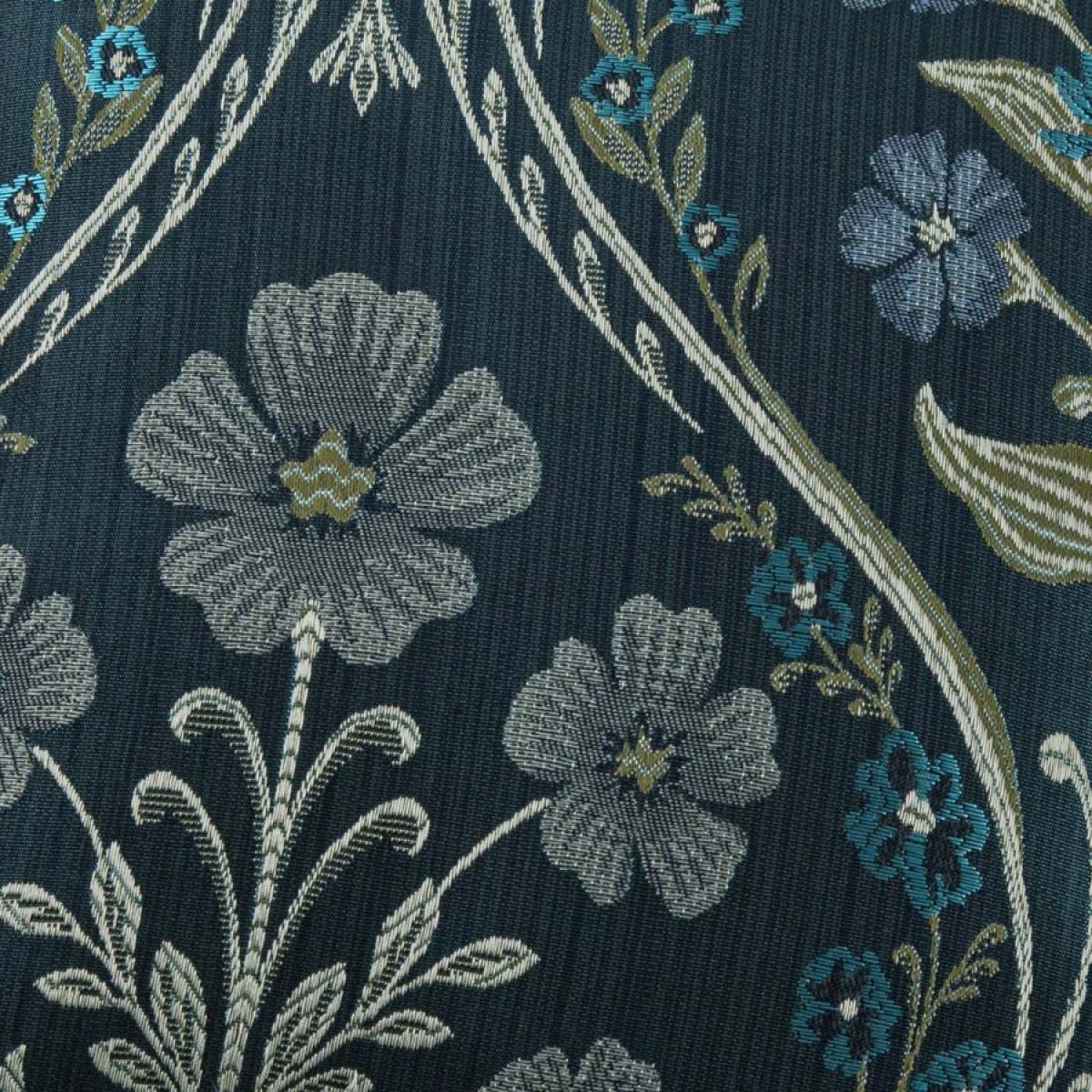 Curtina Estelle Eyelet Curtains Pair - Navy - 66x54 – image 4
