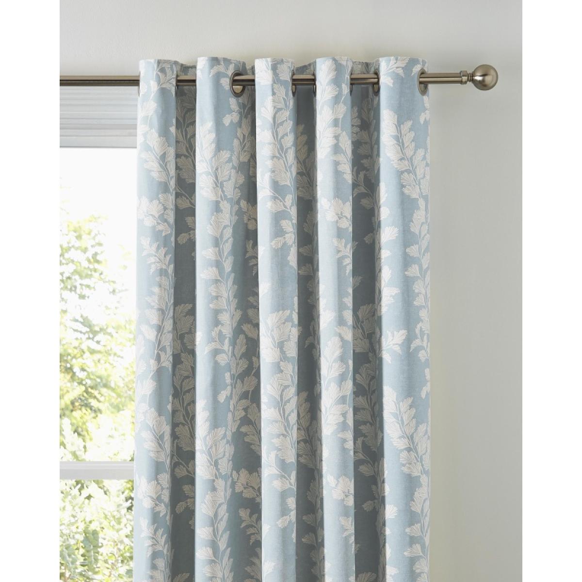 Laura Ashley Waxham Eyelet Curtains - Seaspray - 64 x 90 – image 4