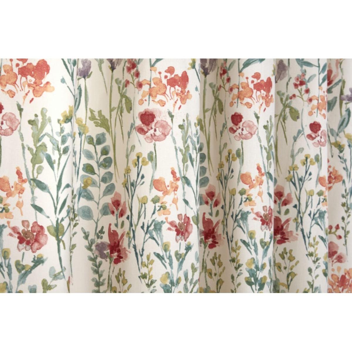 Sundour Amaryllis Lined Pencil Pleat Curtains - Multi - 46 x 54 – image 7