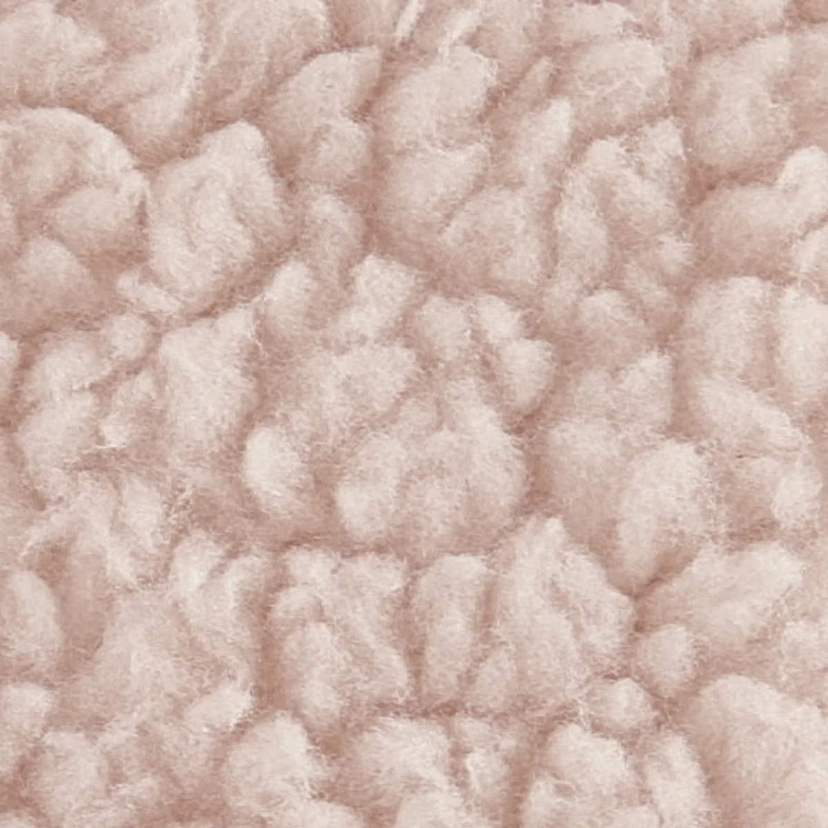 Luxury Super Soft Teddy Fleece Eyelet Lined Curtains - 2 Panels - Blush – image 4