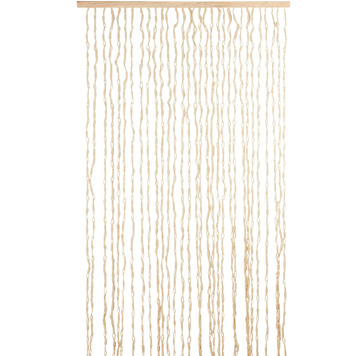 Knotted Door Curtain - Natural – image 2