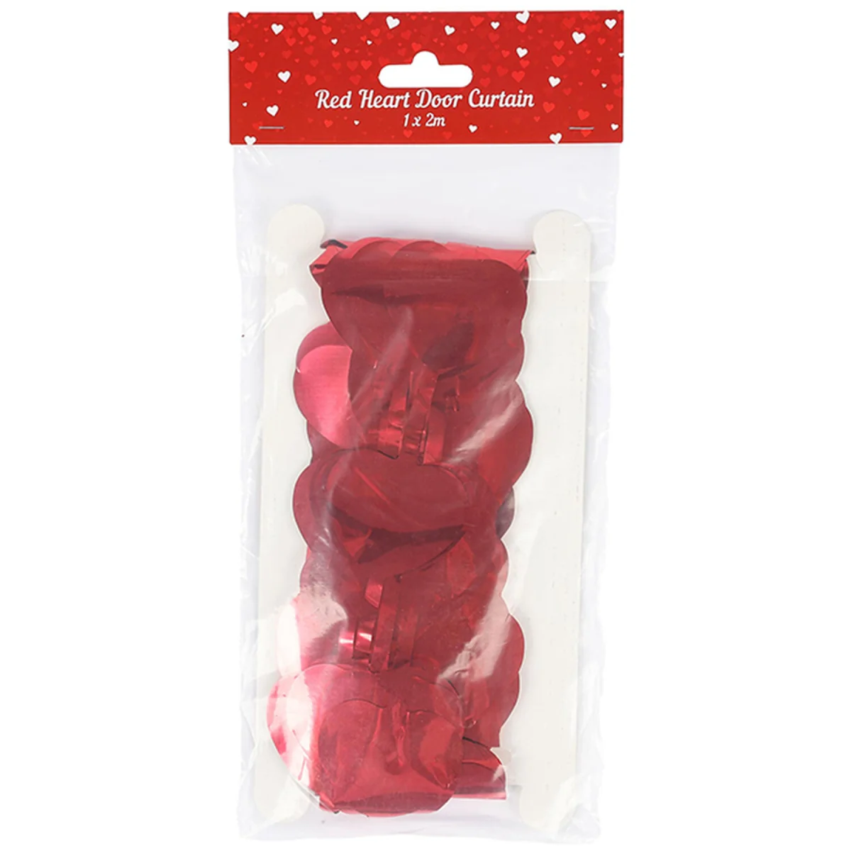 Red Heart Door Curtain - Red – image 2