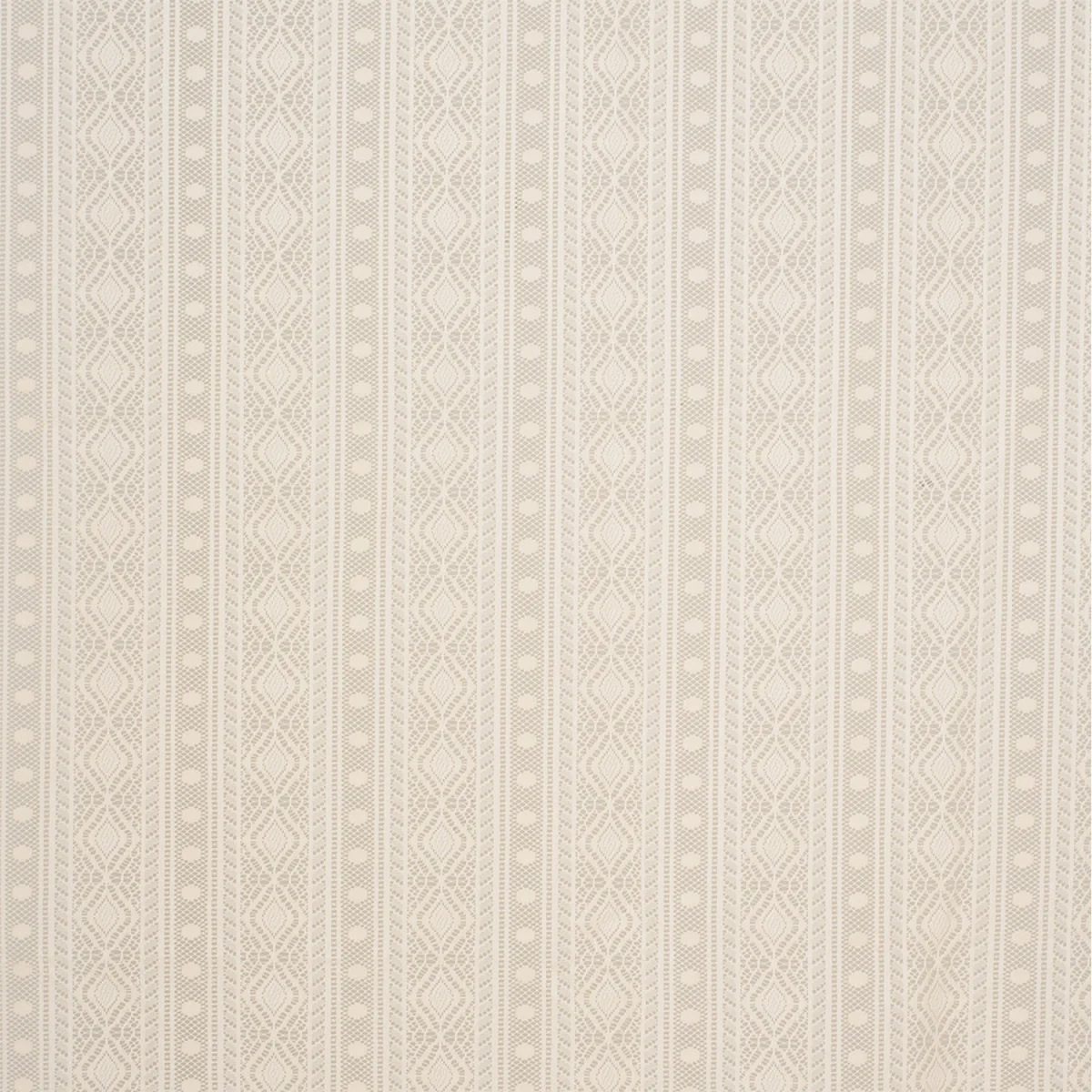 Elegant Semi-Sheer Lace Curtains with Decorative Tassels - Beige – image 5