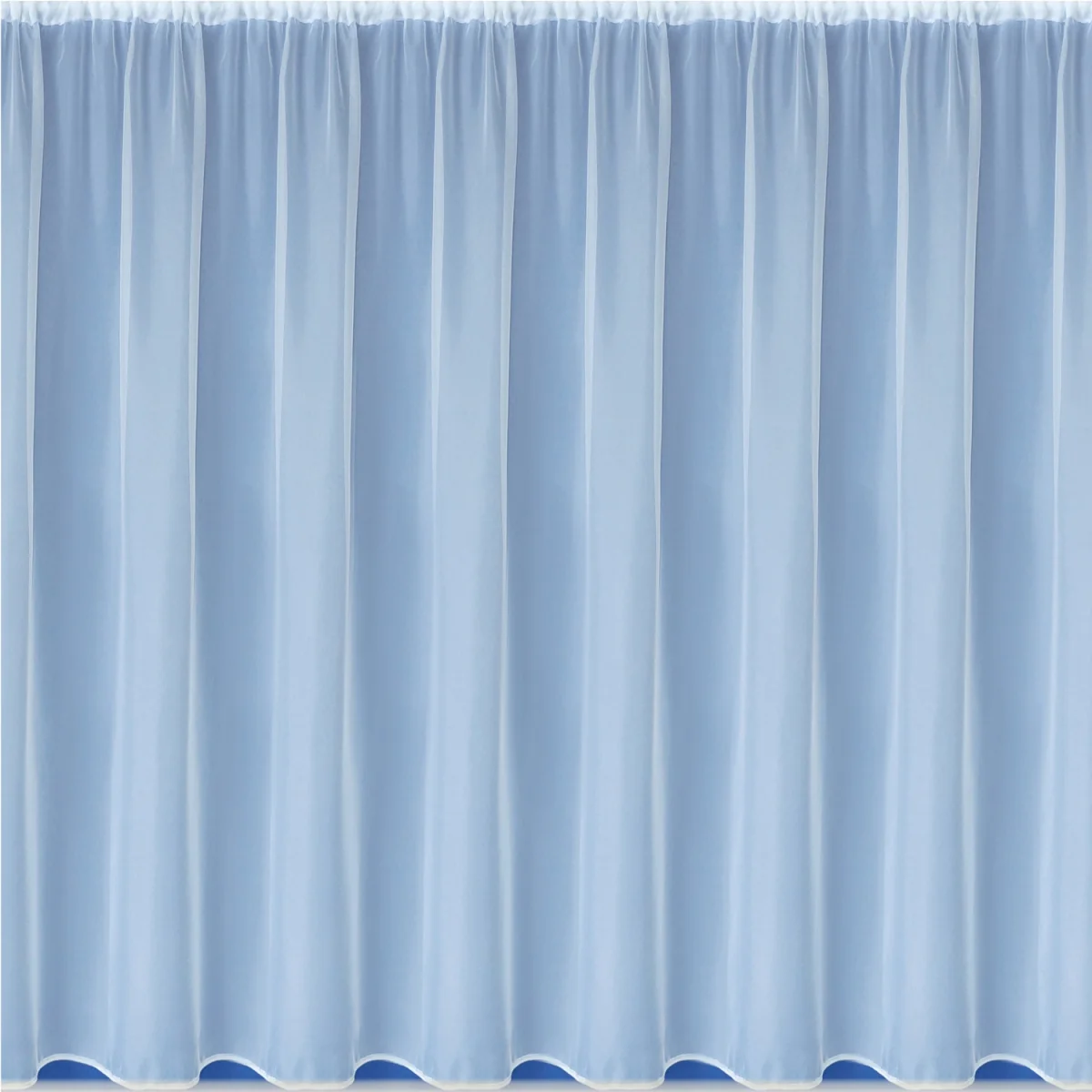Albany Plain White Pre-Cut Net Panel - White / 500cm / 183cm – image 2