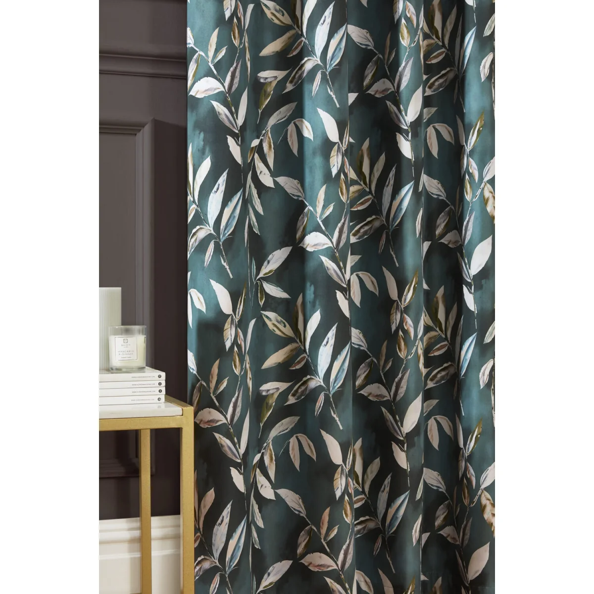 Sundour Madrid 100% Blackout Thermal Self-Lined Eyelet Curtains with Cushion Cover - Bottle Green - Bottle Green – image 3
