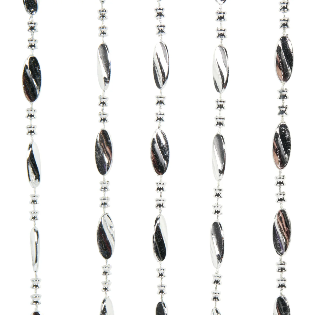 Silver Metallic Door Curtain – image 2