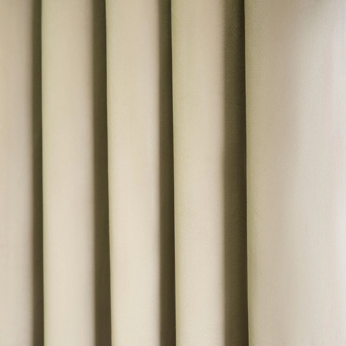 OHS Thermal Velvet Eyelet Curtains - Natural – image 3