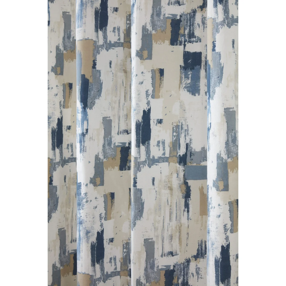 Sundour Bamford Fully Lined Abstract Eyelet Curtains - Polycotton Putty, 117cm x 183cm (Pair) - Fennel / 168.0cm / 229.0cm – image 14