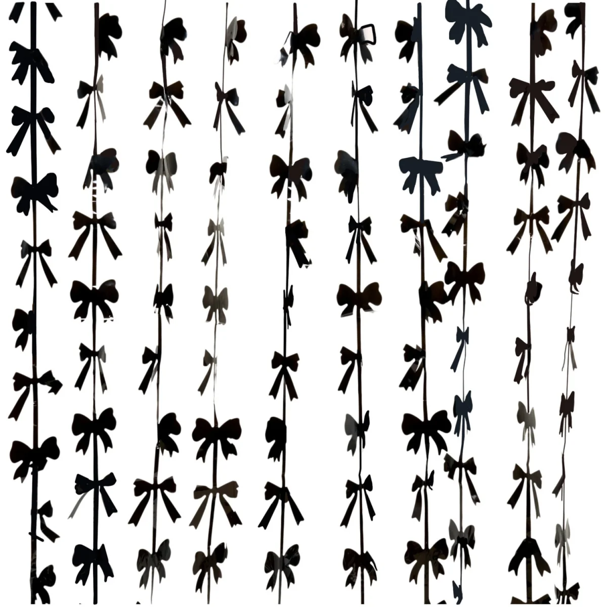 Bow Door Curtain - Black – image 2