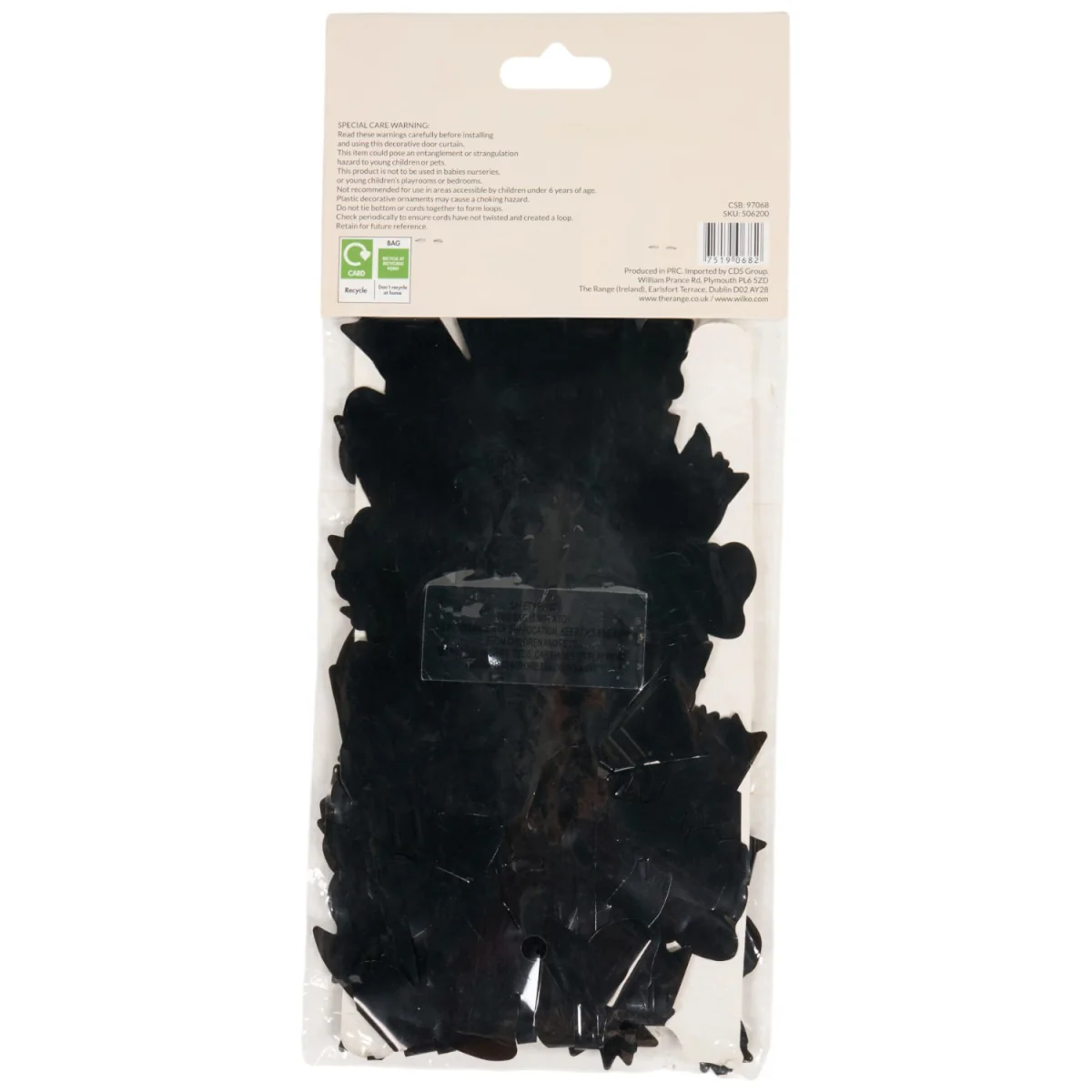 Bow Door Curtain - Black – image 3