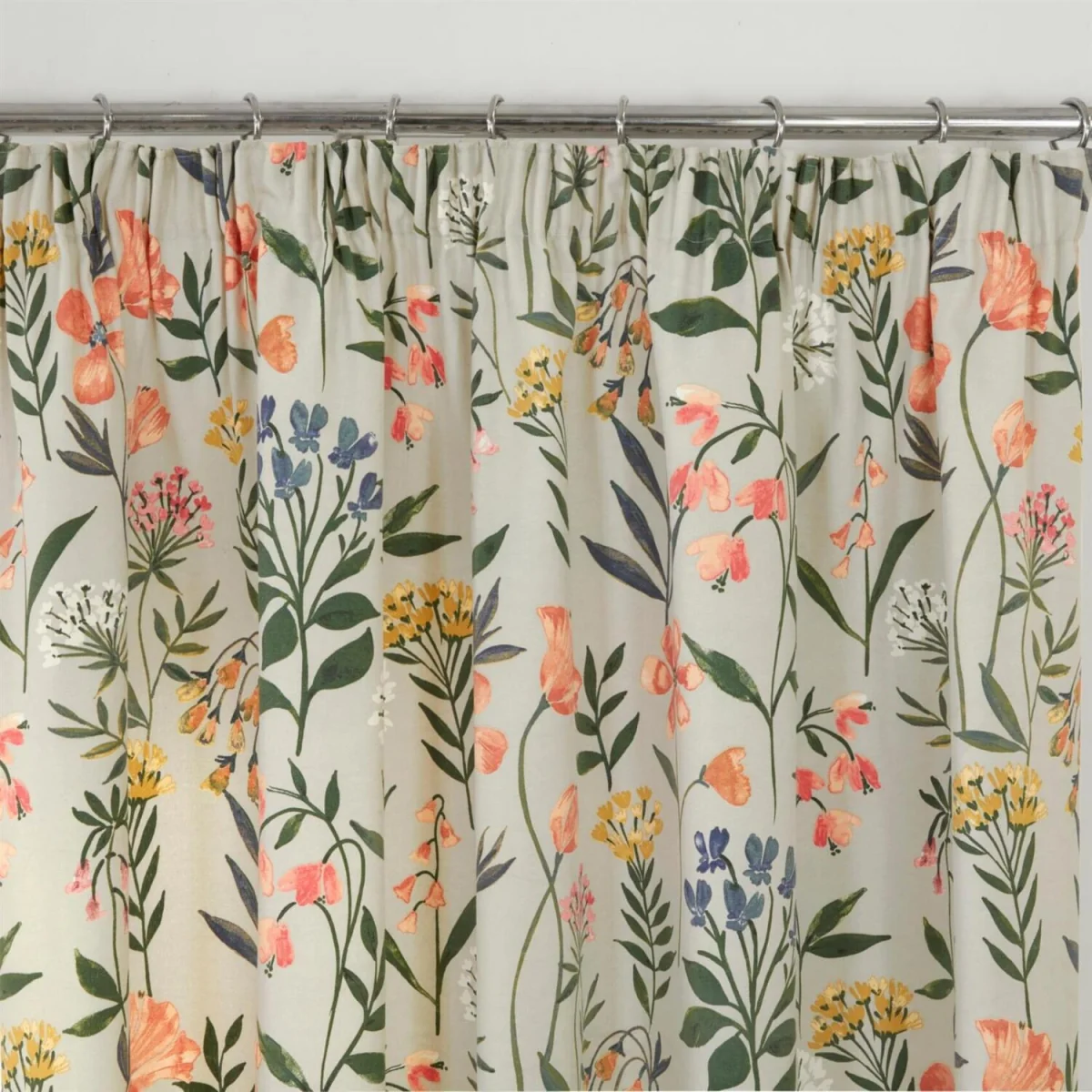 Meadow Pencil Pleat Curtains - Beige / 90in / 54in – image 3