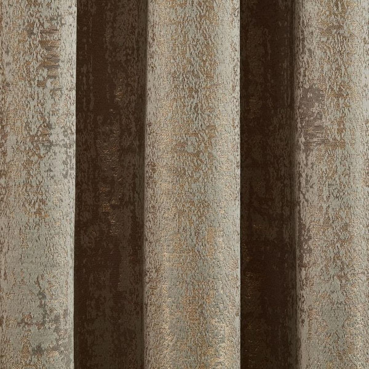 Roma Lined Eyelet Curtains in Truffle Brown by Helena Springfield&nbsp;168x137cm – image 3
