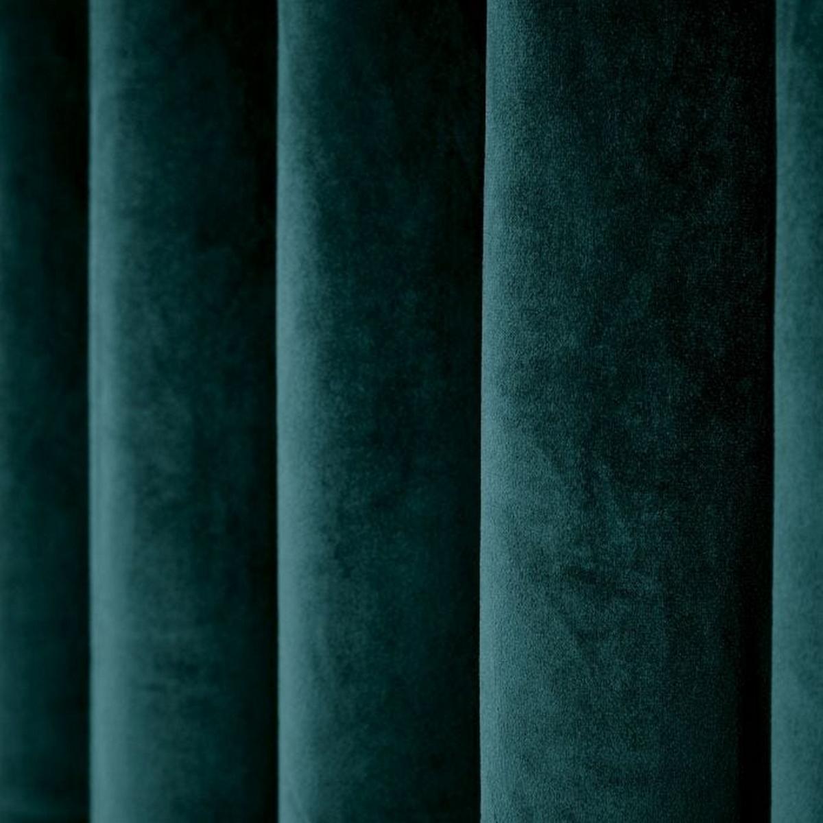 Escala Lined Eyelet Curtains in Teal Green by Helena Springfield&nbsp;183cmx229cm – image 2