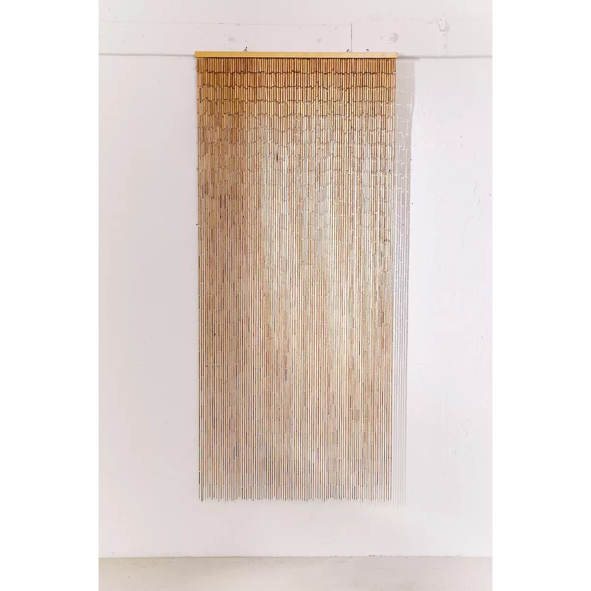 Urban Outfitters Bamboo Beaded Curtain - Neutral ALL – image 3