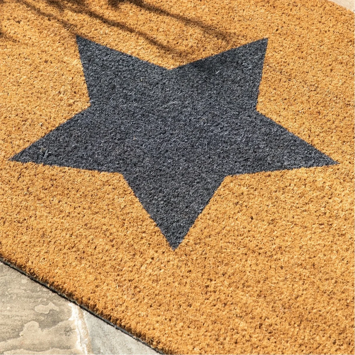 Jumbo Star Coir Doormat – image 2