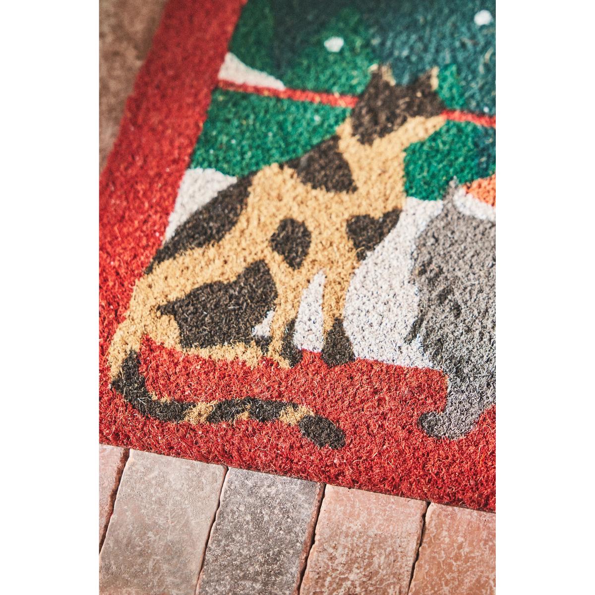 Meow Coir Printed Cat Doormat – image 2