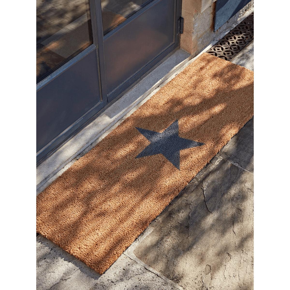 NEW Grey Star Doormat - Slim Double – image 1