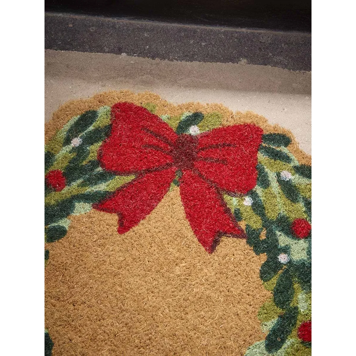 Christmas Wreath Doormat – image 2