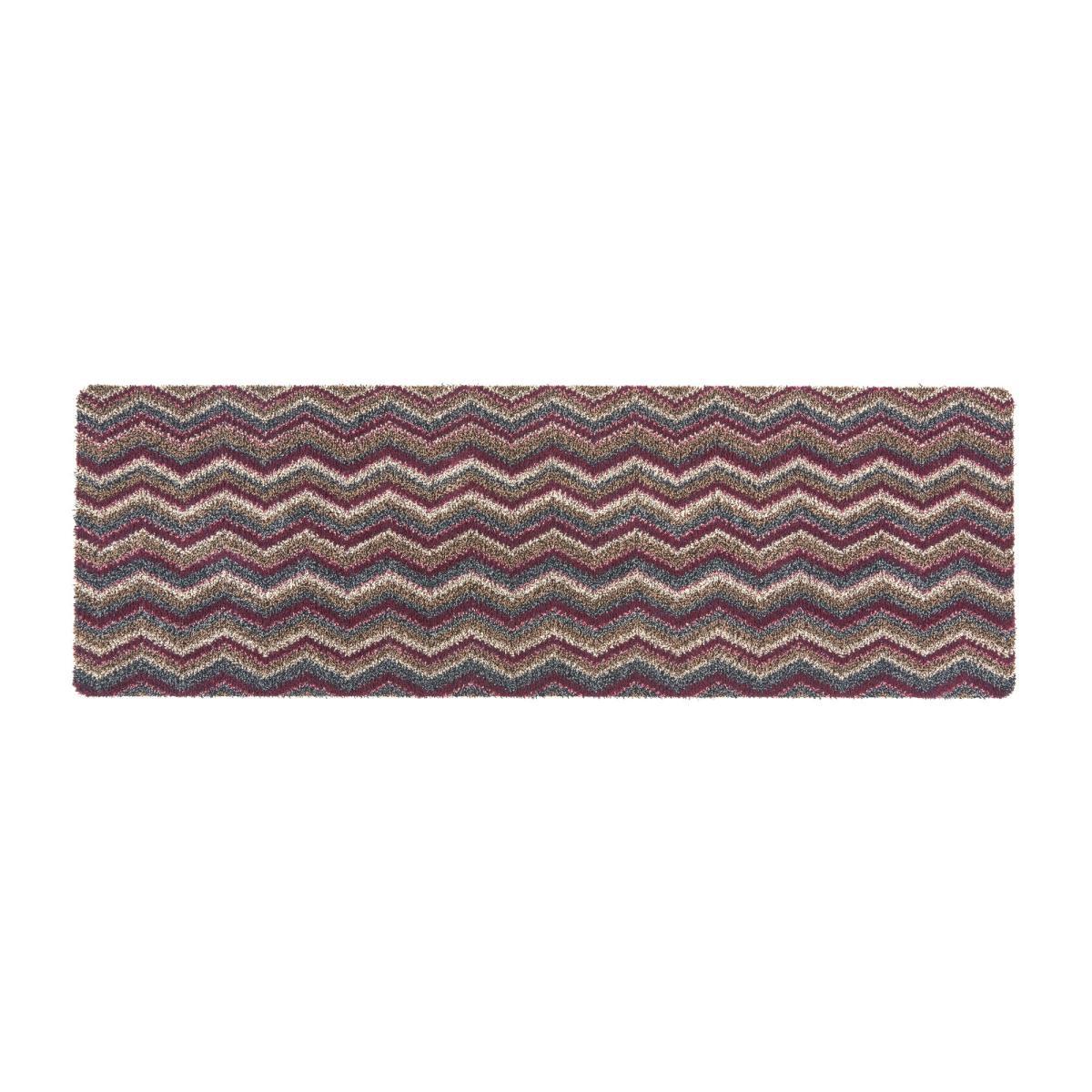 Missouri Recycled Cotton Long Doormat Purple, Brown and White – image 2