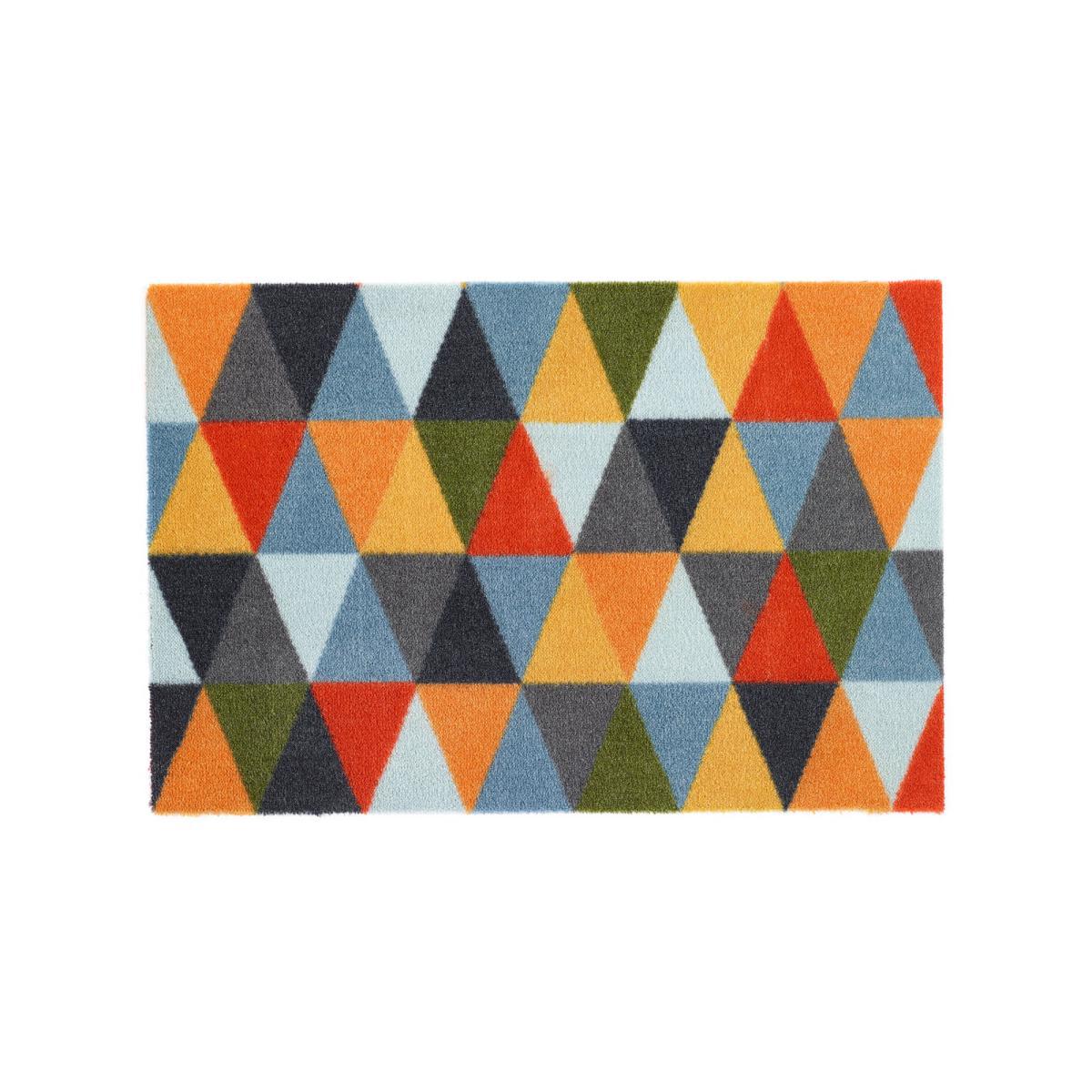 Marvel Geo Triangles Washable Doormat MultiColoured – image 2